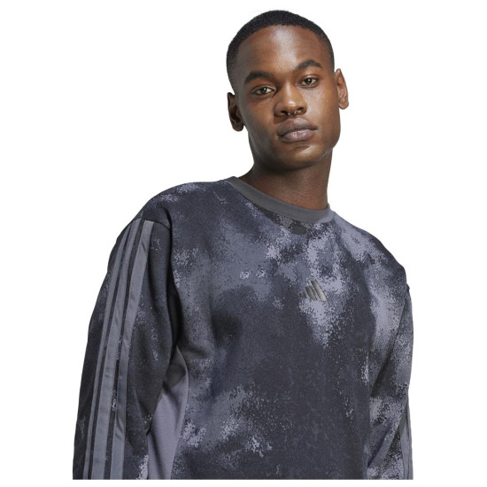 Adidas Ανδρικό φούτερ Seasonal Allover Print Sweatshirt
